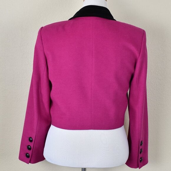 Vintage ESCADA by Margaretha Ley Crop Blazer Jacket - 42 - Picture 8 of 13